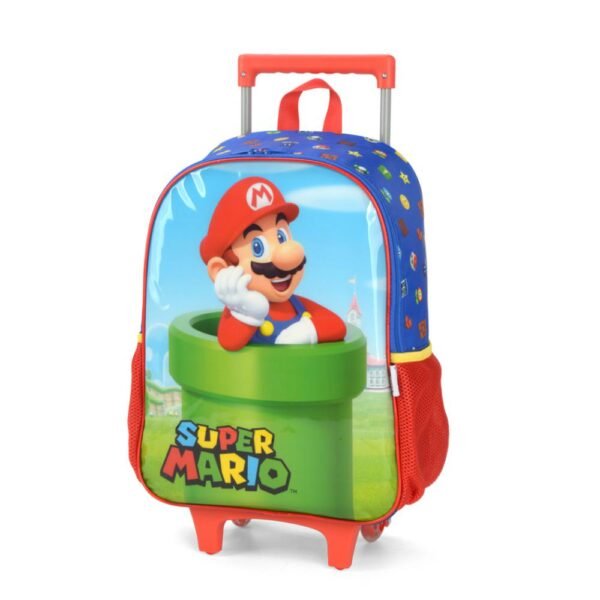 Kit Mochila De Rodinha Super Mario +Lancheira Luxcel - Image 3