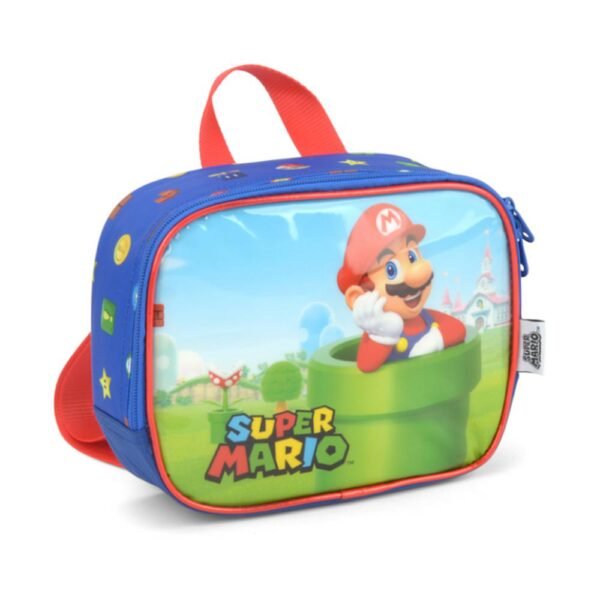 Kit Mochila De Rodinha Super Mario +Lancheira Luxcel - Image 4