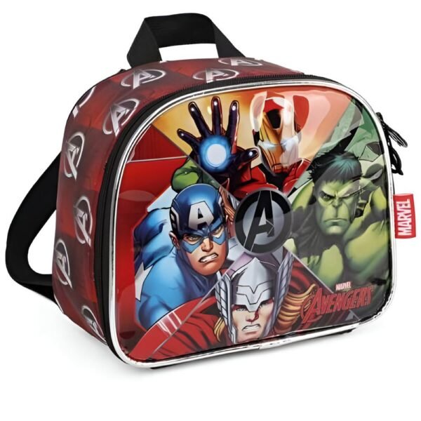 Kit Mochila de Rodinha Vingadores Personagens + Lancheira - Image 3