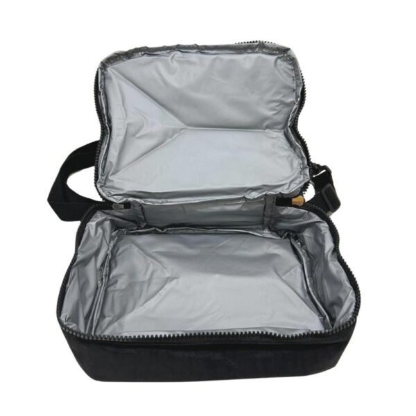 Lancheira Termica 2 Compartimentos Trendy Preto Xeryus 12480 - Imagem 4