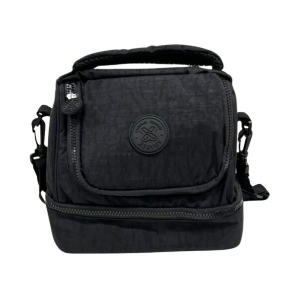 Lancheira Termica 2 Compartimentos Trendy Preto Xeryus 12480