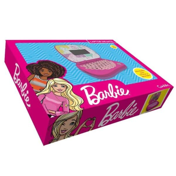 Laptop Infantil Educativo Barbie Bilingue Candide - Imagem 3
