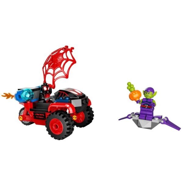Lego Miles Morales Triciclo Eletronico Homem Aranha 10781 - Imagem 4