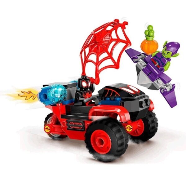 Lego Miles Morales Triciclo Eletronico Homem Aranha 10781 - Imagem 2