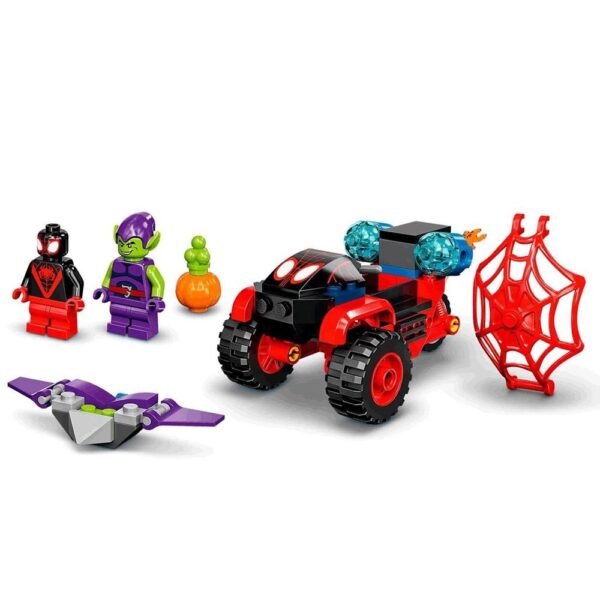 Lego Miles Morales Triciclo Eletronico Homem Aranha 10781 - Imagem 3