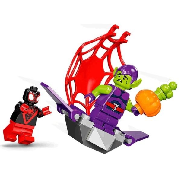 Lego Miles Morales Triciclo Eletronico Homem Aranha 10781 - Imagem 5