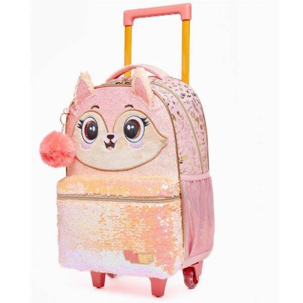 Kit Mochila de Rodinha Infantil Pack Me Fox + Lancheira - Image 2