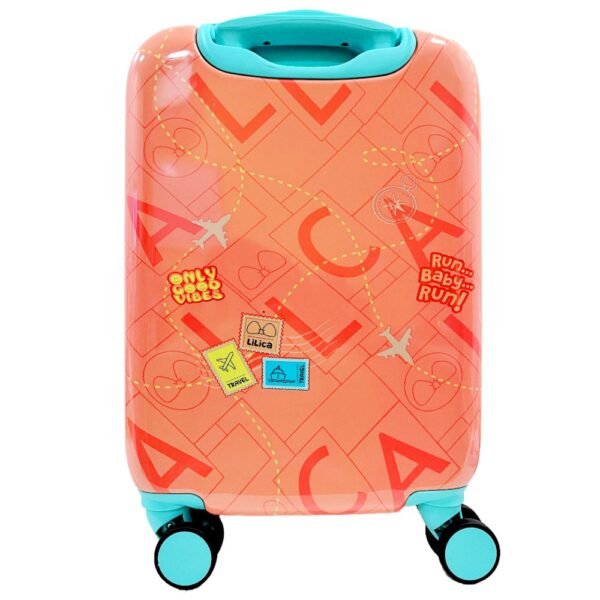 Mala Infantil Bordo Lilica Ripilica Happy Vacation Rodas 360 - Imagem 2