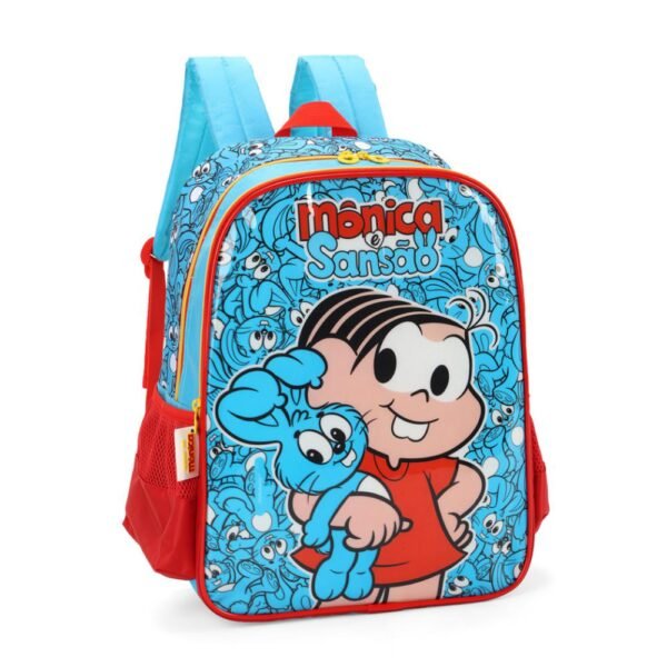 Mochila De Costas Infantil Monica E Sansao Luxcel