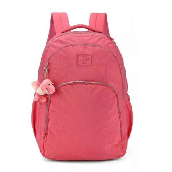 Mochila De Costas UP4YOU Divisao Para Notebook Rosa Luxcel