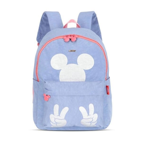 Mochila de Costas Media Mickey Mouse Disney Azul Luxcel
