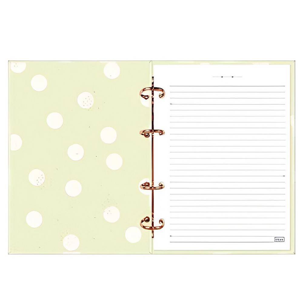 Caderno Argolado Colegial Tilibra Soho Happiness 160 Folhas - Imagem 4