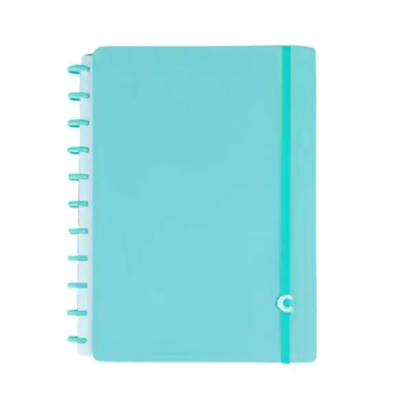 Caderno Inteligente All Aquamarine Grande 80 Folhas CIGR4137