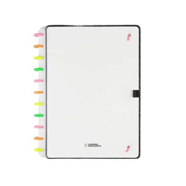 Caderno Inteligente Lets Glitter Neon Black Grande 80 Folhas - Image 5