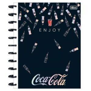 Caderno Universitario Tilidisco Coca Cola 10x1 160 Folhas