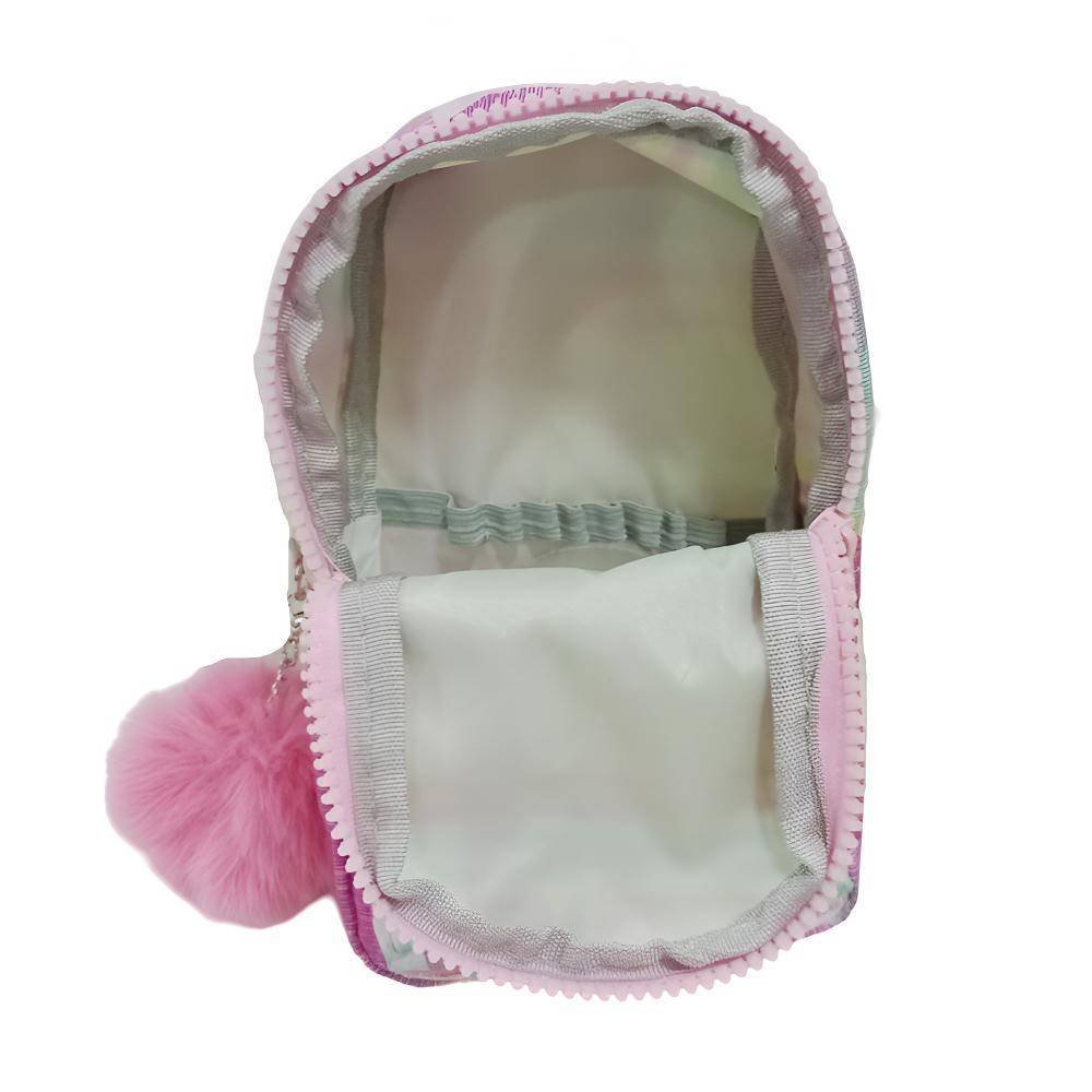 Estojo Escolar Daterra Mini Mochila Com Alca Ana Rosa - Imagem 4