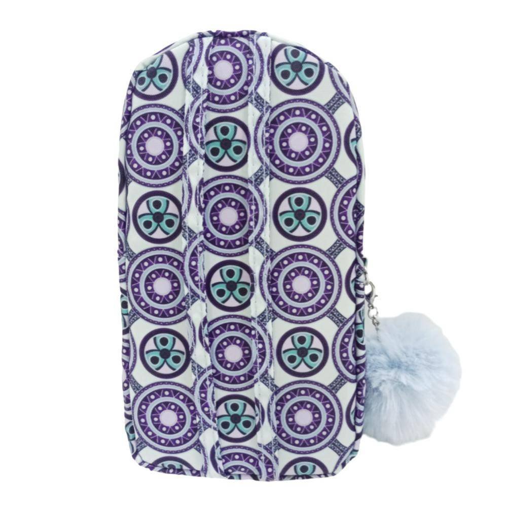 Estojo Escolar Daterra Mini Mochila Com Alca Ester Azul - Imagem 2