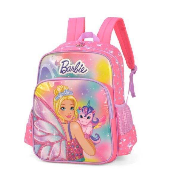 Kit Mochila de Costas Barbie e Unicornio + Lancheira - Imagem 8