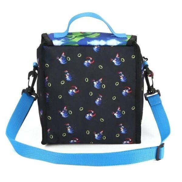 Kit Mochila De Rodinha Com Alca Sonic +Lancheira +Estojo - Imagem 8