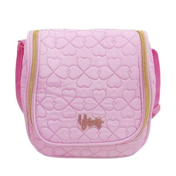 Kit Mochila De Rodinha E Alca +Lancheira +Estojo Box Rosa - Imagem 5