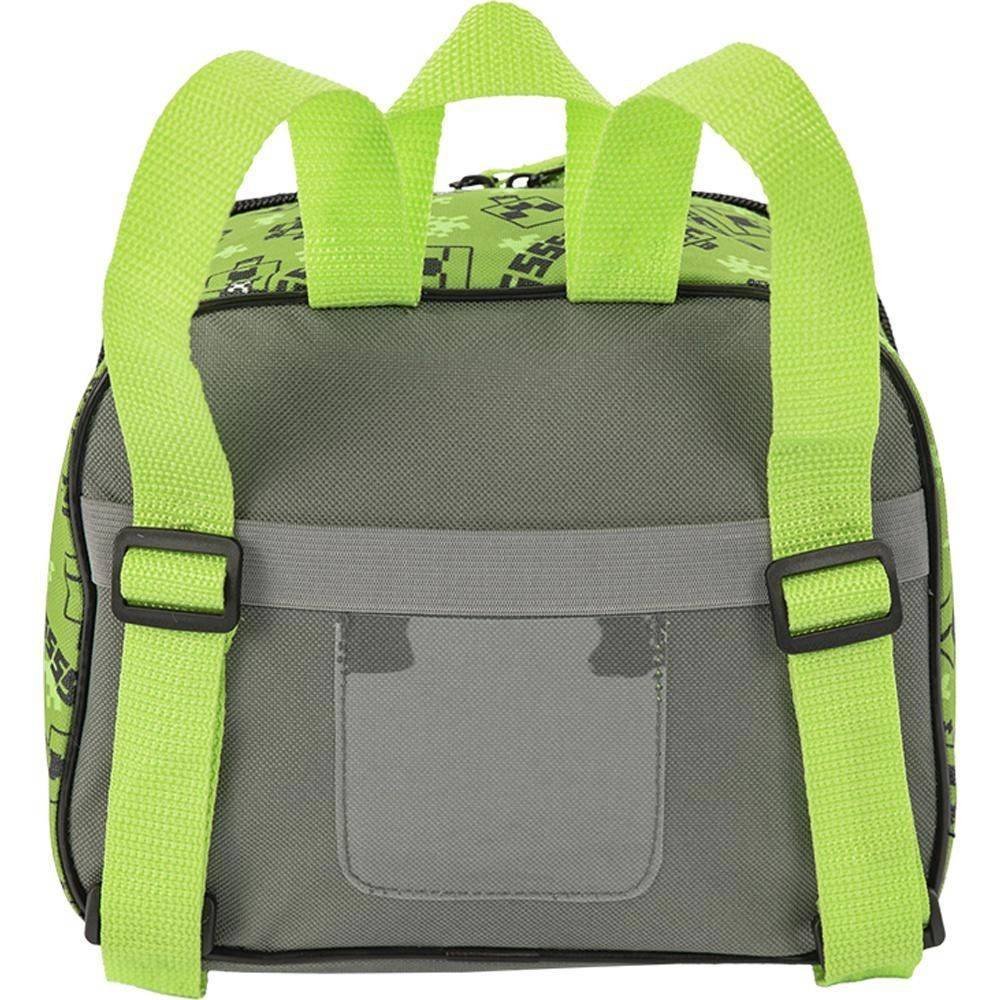 Lancheira Termica Infantil Minecraft M Plus Creeper Colorido - Imagem 3
