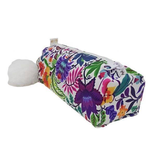 Estojo Escolar Daterra Nylon Debora Floral - Imagem 2
