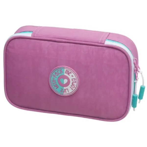 Kit Mochila Rodinha Crinkle Pack Me Life+Lancheira+EstojoBox - Imagem 6