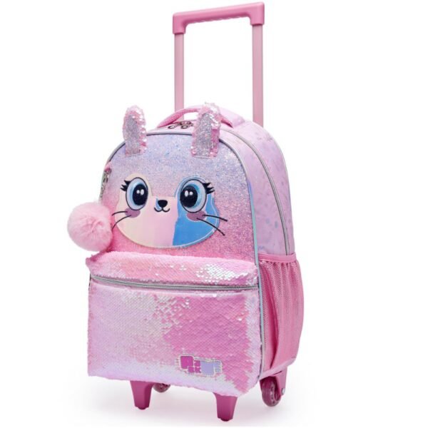 Kit Mochila de Rodinha Infantil Pack Me Cute + Lancheira - Image 2