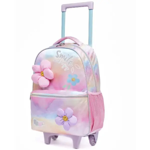 Kit Mochila de Rodinha Infantil Pack Me Daisy + Lancheira - Imagem 2