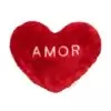 Almofada Coracao Amor Vermelho 30cm