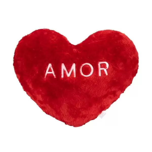 Almofada Coracao Amor Vermelho 30cm