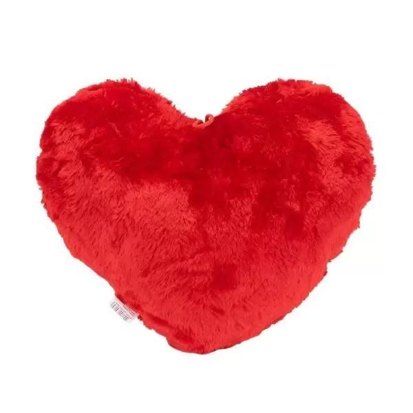 Almofada Coracao Amor Vermelho 30cm - Imagem 3