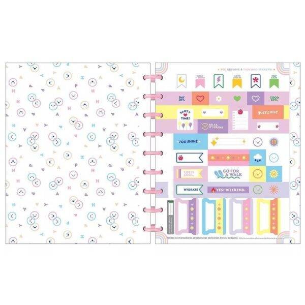 Caderno Colegial Tilidisco Tilibra Happy 10x1 160 Folhas - Image 2