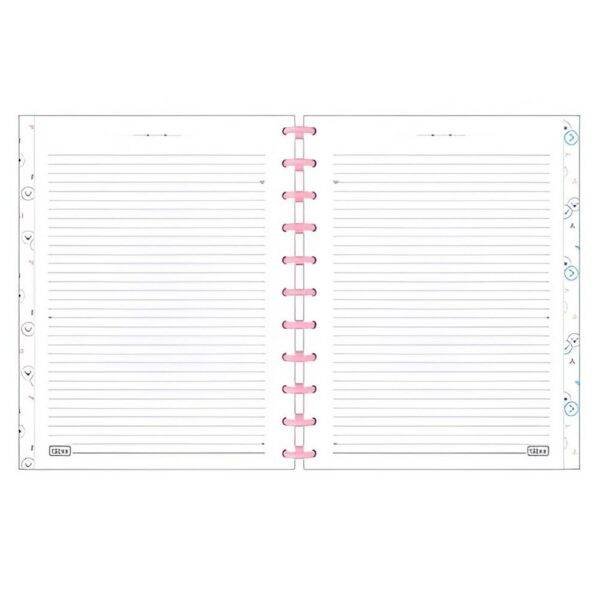 Caderno Universitario Tilidisco Tilibra Happy 10x1 160Folhas - Image 3