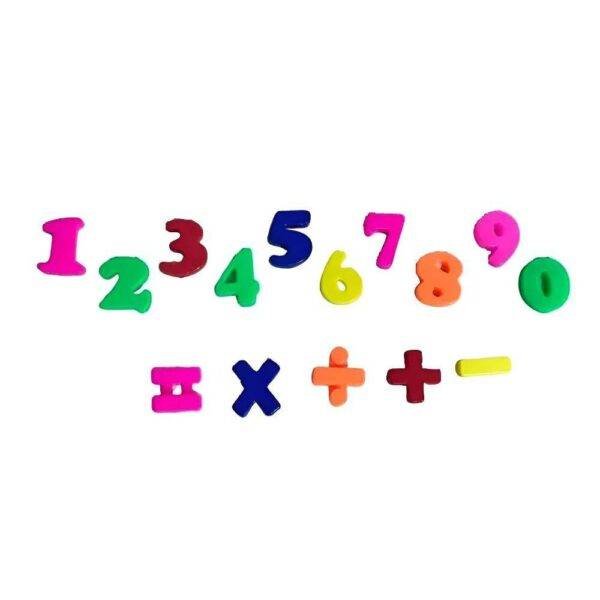 Cartela Brincando Com Numeros 25 Pecas Colorido Pica Pau - Imagem 2