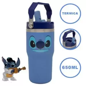 Copo Tumbler Termico Stitch Hangler 650 ML Zona Criativa