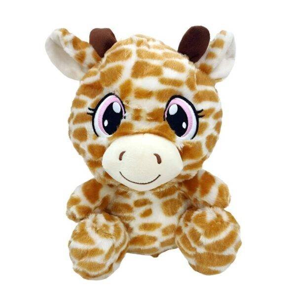 Girafa De Pelucia Com Olho Grande Fizzy 25cm