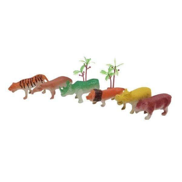 Kit Animais Selvagens 8 Pecas Toys E Toys 7107 - Imagem 3