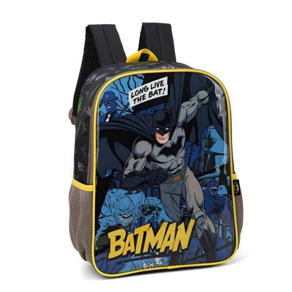 Kit Mochila De Costas Batman E Viloes + Lancheira Luxcel - Imagem 2