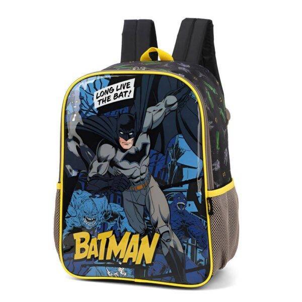Kit Mochila De Costas Batman E Viloes + Lancheira Luxcel - Imagem 3
