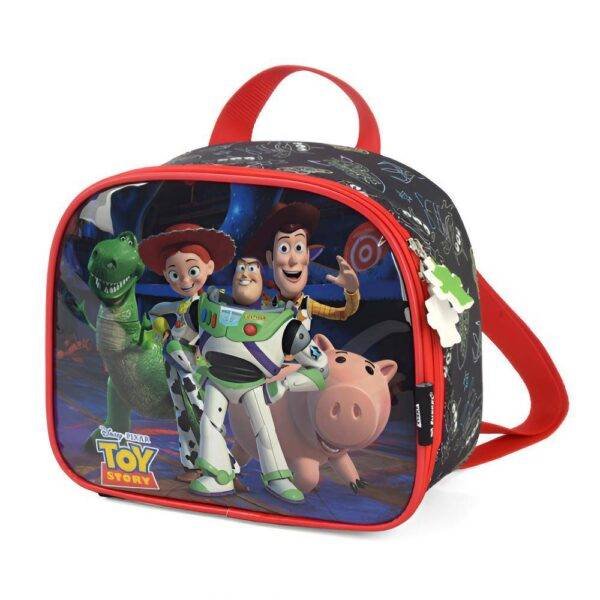 Kit Mochila De Costas Toy Story + Lancheira Preto Luxcel - Image 6