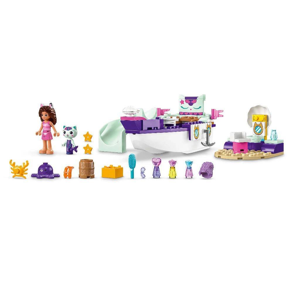 LEGO Gabbys Dollhouse Navio e Spa da Gabby e Sereiata 10786 - Imagem 3