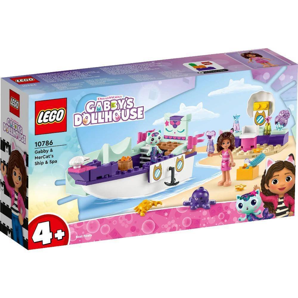 LEGO Gabbys Dollhouse Navio e Spa da Gabby e Sereiata 10786 - Imagem 5