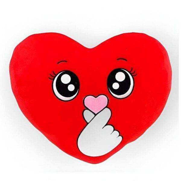 Pelucia Coracao Love Coracao Coreano 40cm Grande DM Toys