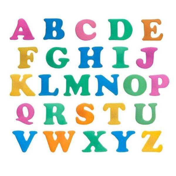 Pote Letras Escolares 156 Pecas Coloridas Pica Pau - Imagem 4