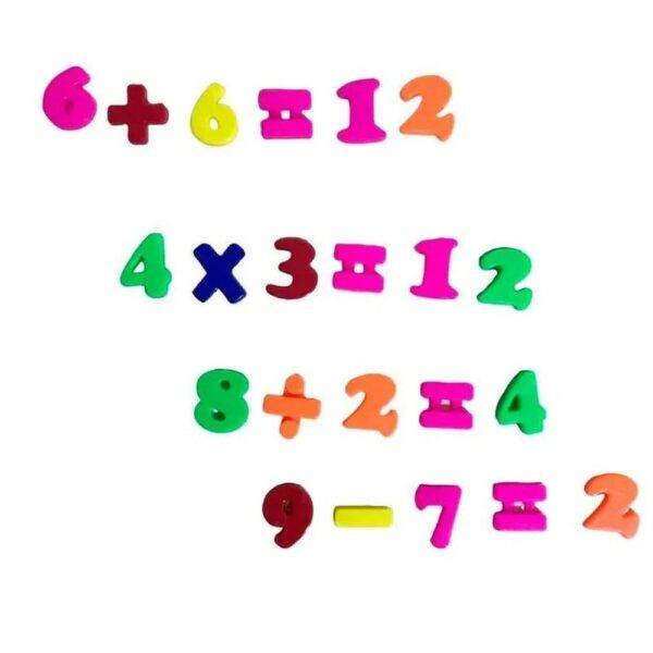 Pote Numeros Escolares Colorido 150 Pecas Pica Pau - Imagem 2