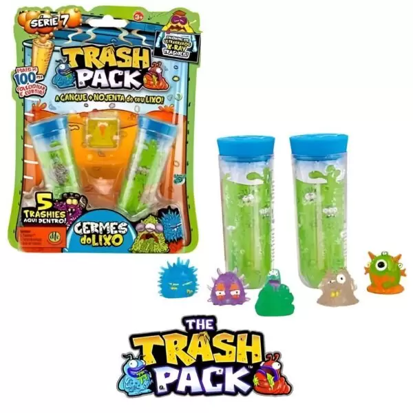 Trash Pack Germes Do Lixo Blister Com 5 DTC - Imagem 2