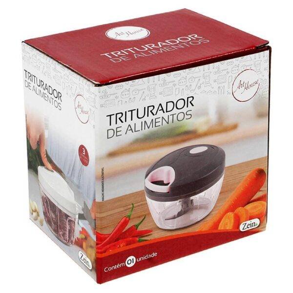 Triturador De Alimentos Manual 3 Laminas 500ml Sortido Zein - Image 2