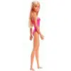 Boneca Barbie Fashion Praiana Loira Maio Rosa Mattel - Imagem 2