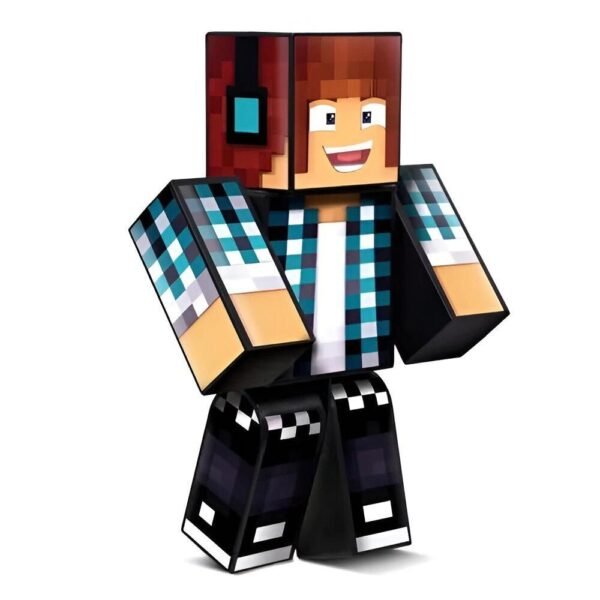Boneco Authentic Games 25cm Gamer Skin Algazarra - Imagem 2